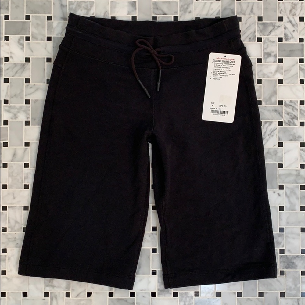 Lululemon Voyage Sweat Crop